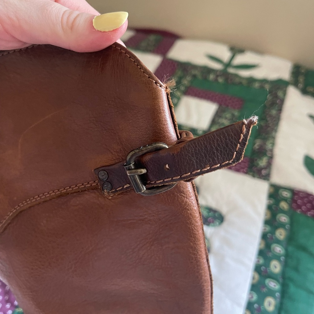 Brown Leather FRYE Phillips Riding Boot - Picture 6 of 13